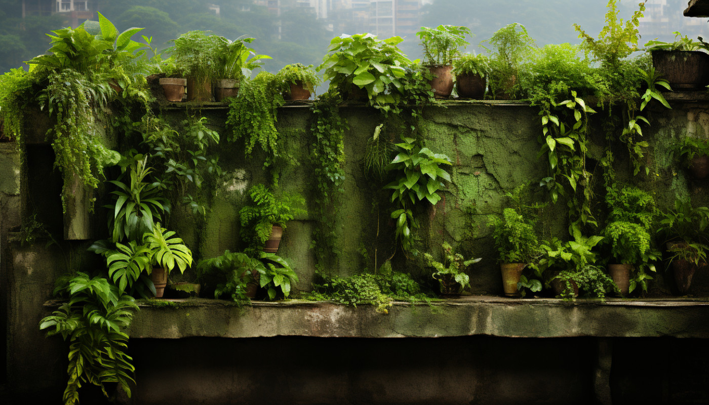 Creando santuarios urbanos con jardines verticales